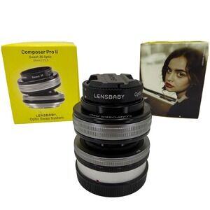 Lensbaby Composer Pro II Sweet 35 Optic for Canon RF Mount 35mm f2.5 Lens Swap